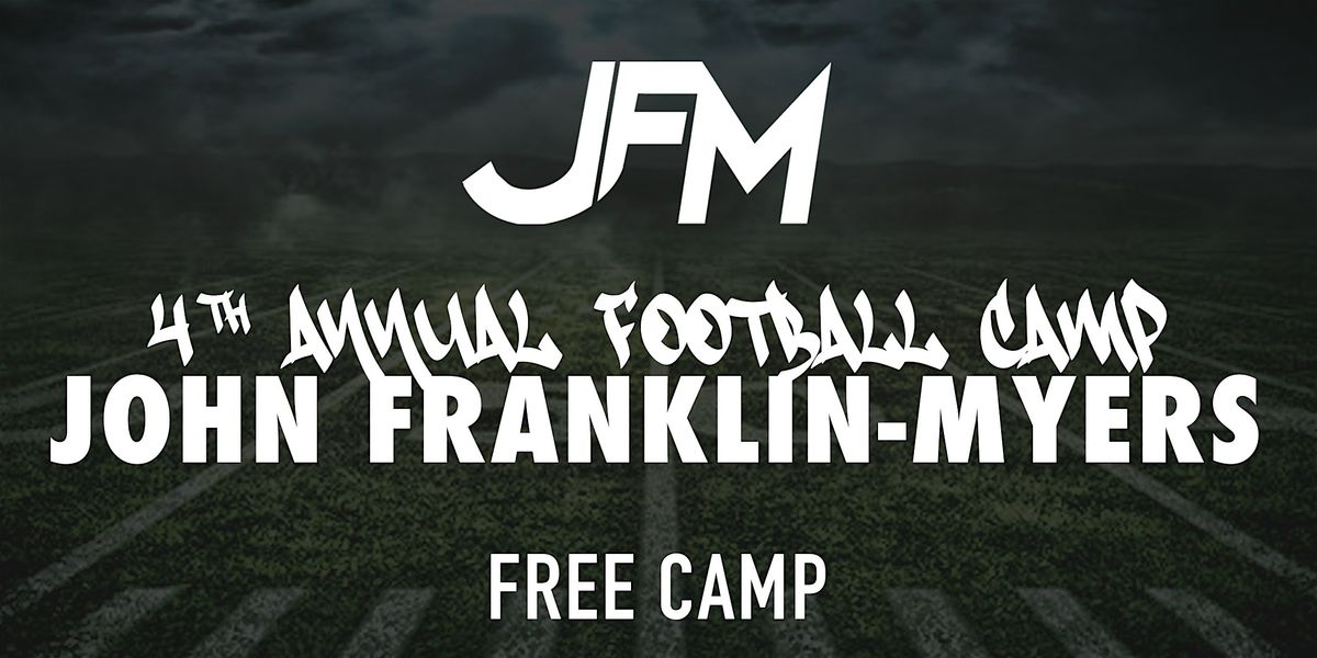 John Franklin Myers - 4th Annual Football Camp (DAY 2: 1st - 8th grade)
