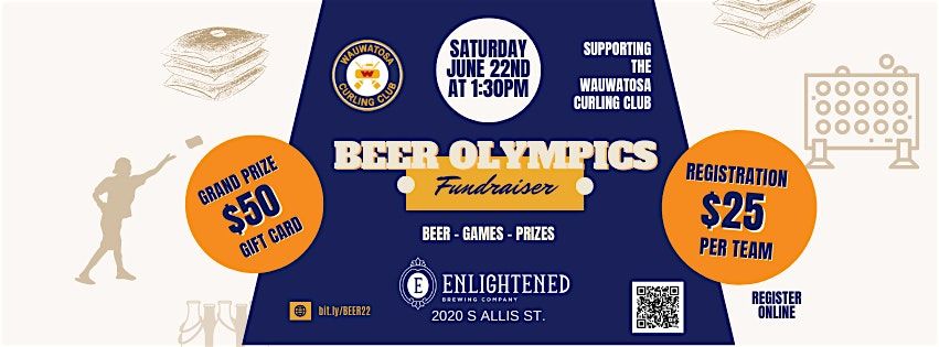 Beer Olympics at Enlightened Brewing Co.