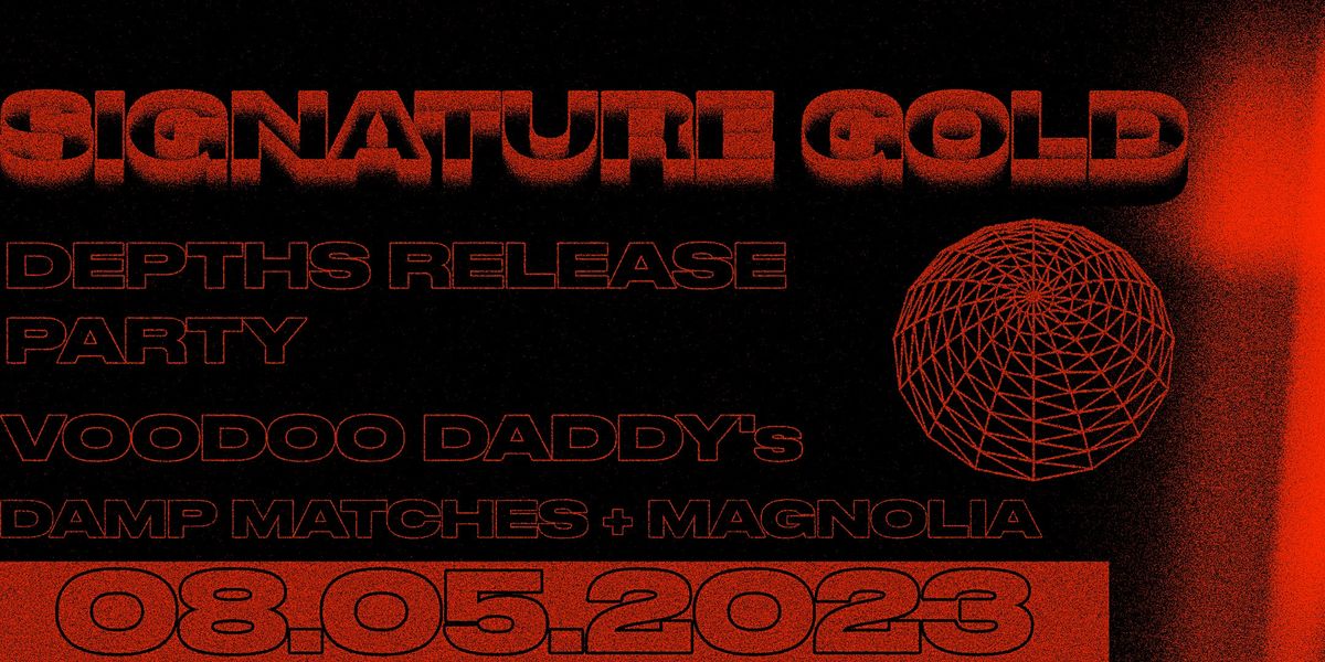 Signature Gold Damp Matches And Magnolia Voodoo Daddy S Showroom Norwich 8 May 2023