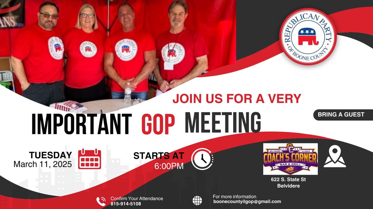 Boone County GOP Meeting