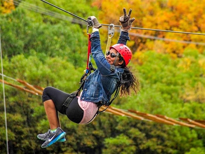 Colorado Sky Trek Ropes Course Adventure by Sober Outdoors