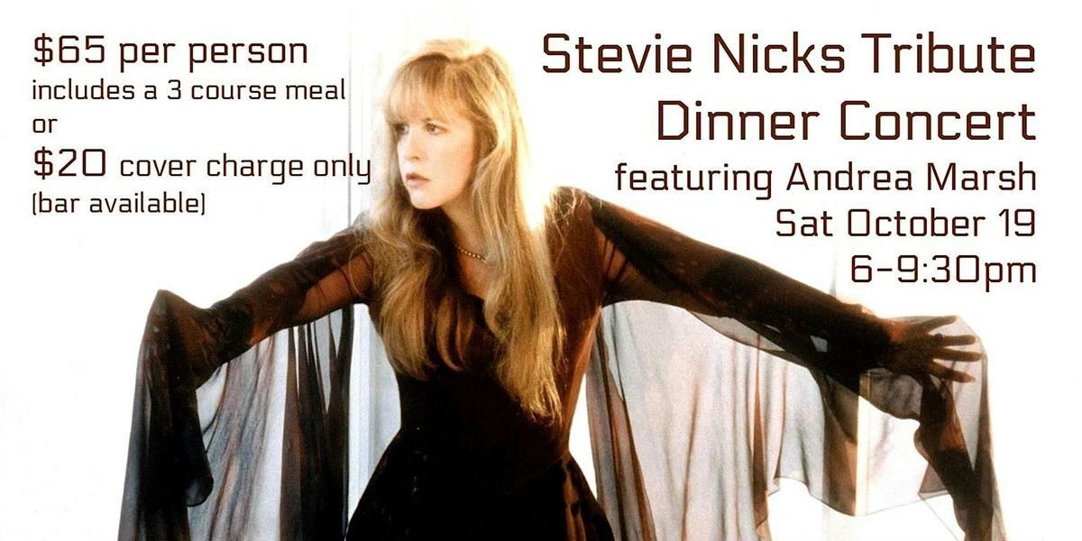 Stevie Nicks Tribute dinner concert with Andrea Marsh  in the gallery