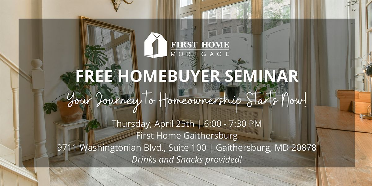 Free Homebuyer Seminar