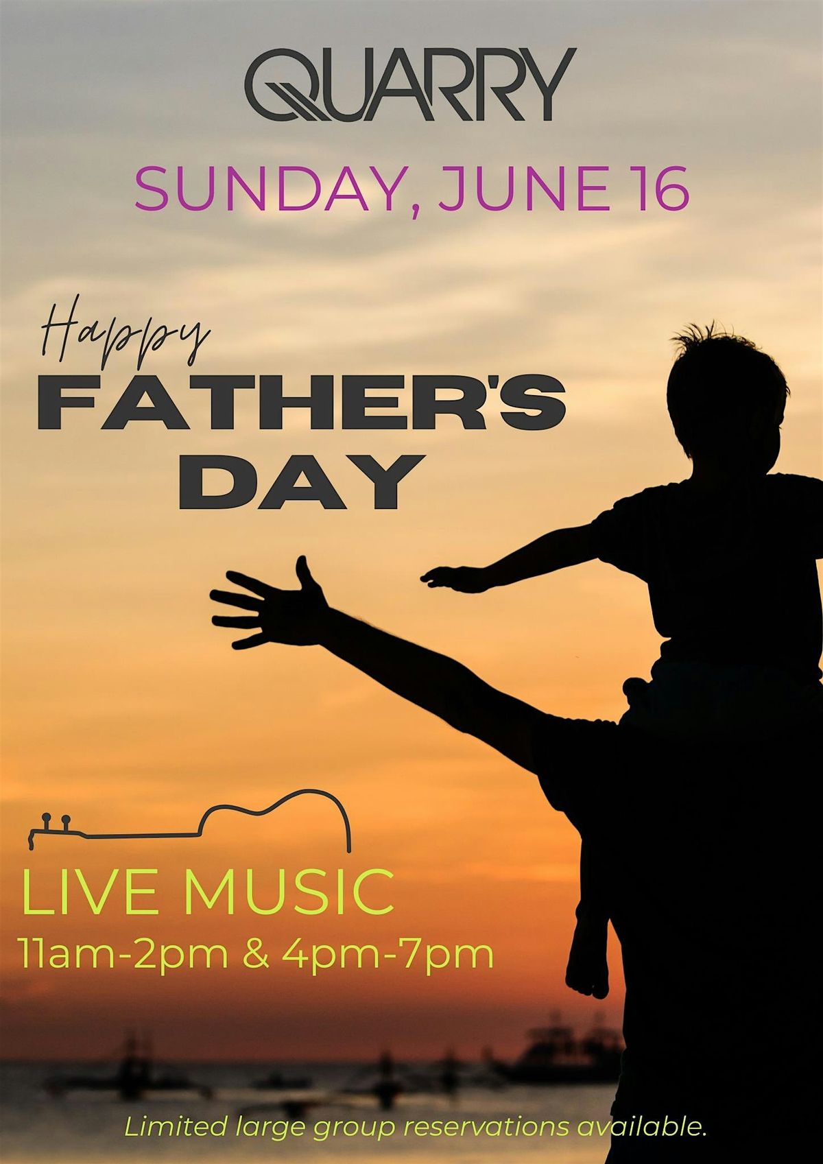 Fathers Day Celebration with FREE Live Music!