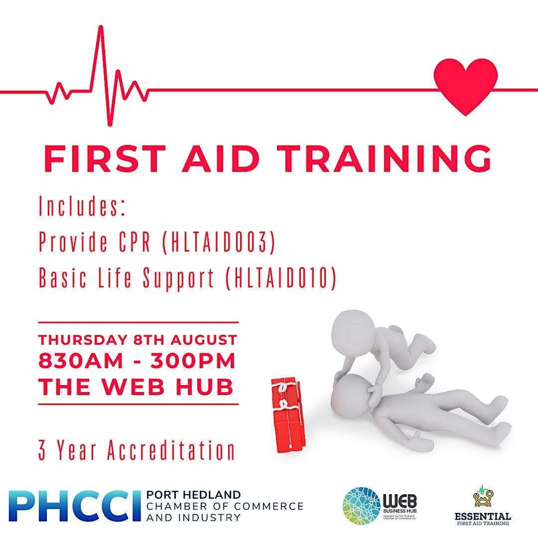 First Aid Training - 3 Year Accreditation