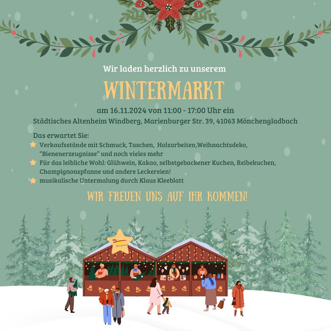 Wintermarkt im Altenheim Windberg 