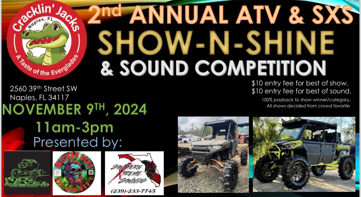 2nd Annual Atv & SxS show