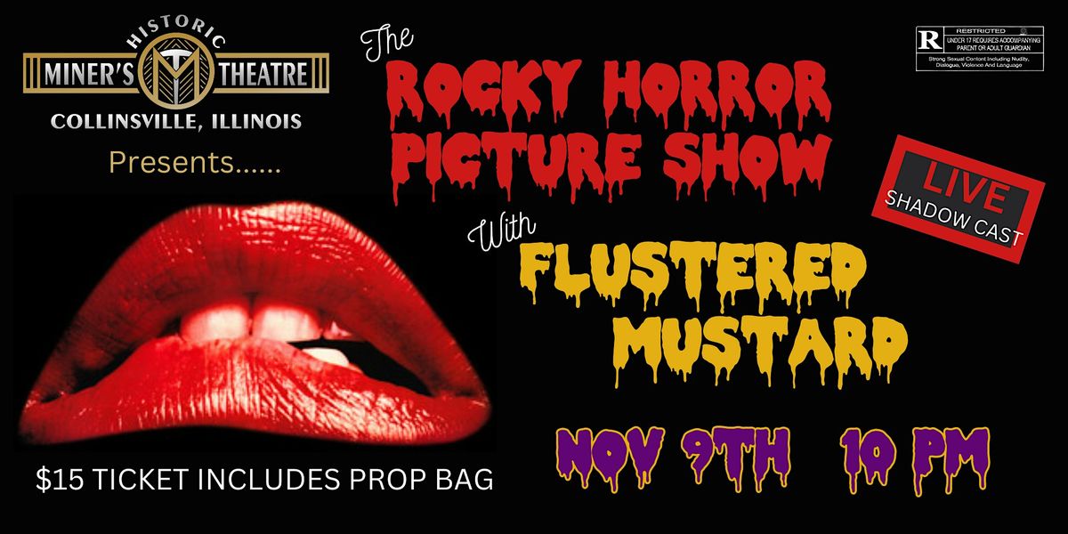 The Rocky Horror Picture Show with Flustered Mustard Live