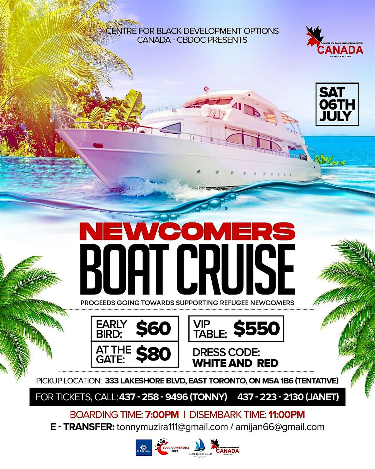 Newcomers Boat Cruise