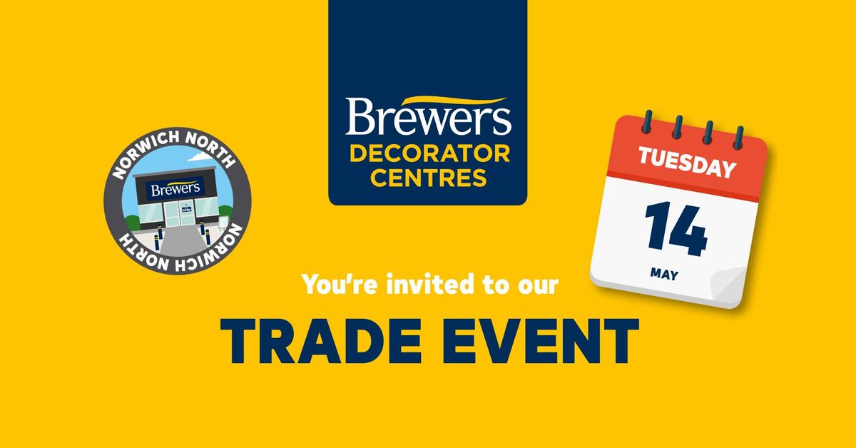 Trade Event at Brewers Decorator Centres Norwich (North)