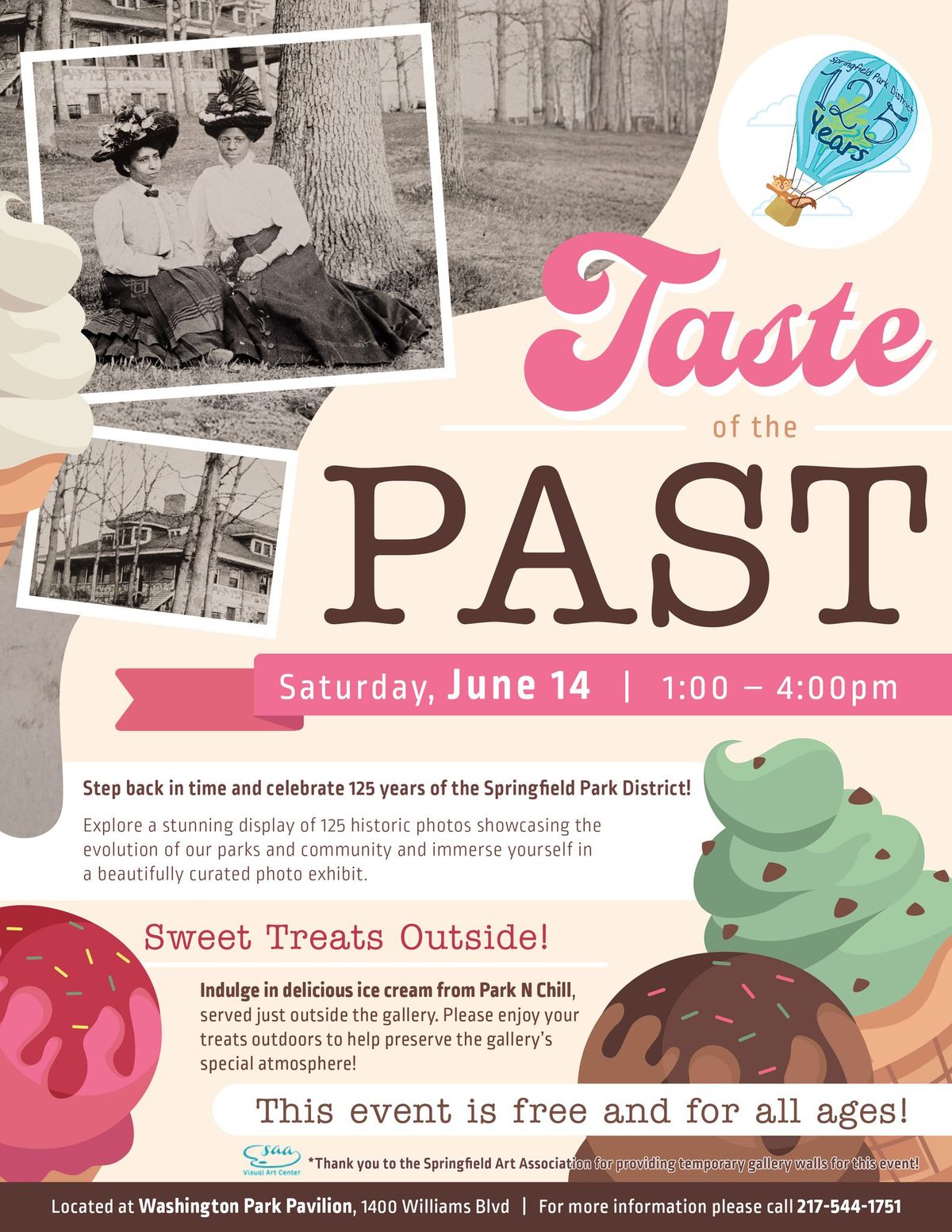 Taste of the Past: Historic Photo Display & Ice Cream Celebration