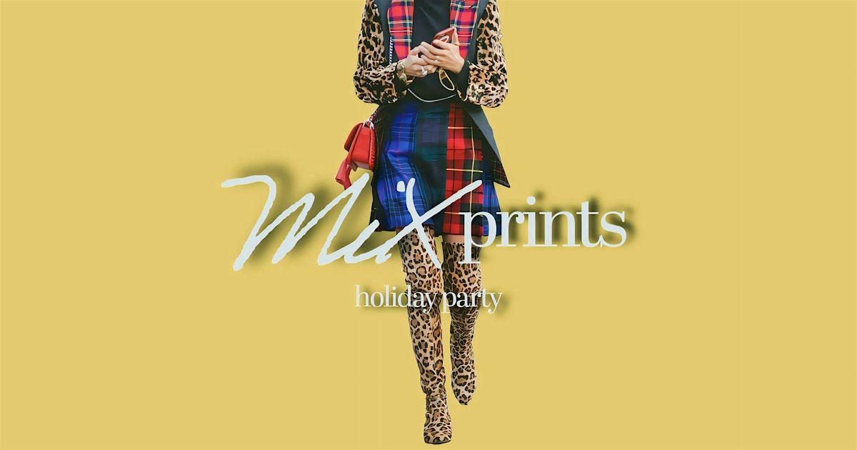 \u2018Mixed Prints\u2019 Christian Holiday Party @Prazbar