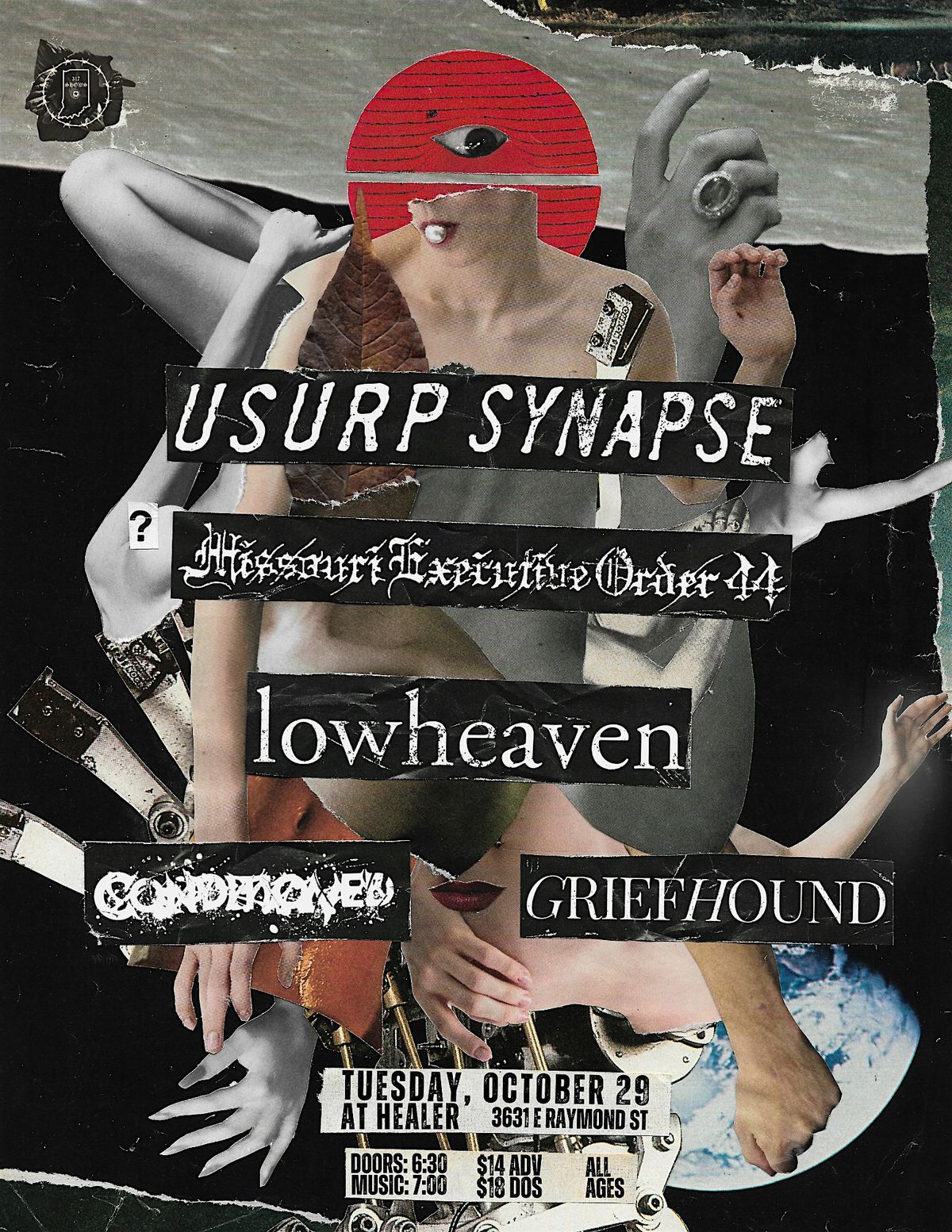 USURP SYNAPSE \/ MISSOURI EXECUTIVE ORDER 44 \/ LOWHEAVEN + MORE @ HEALER