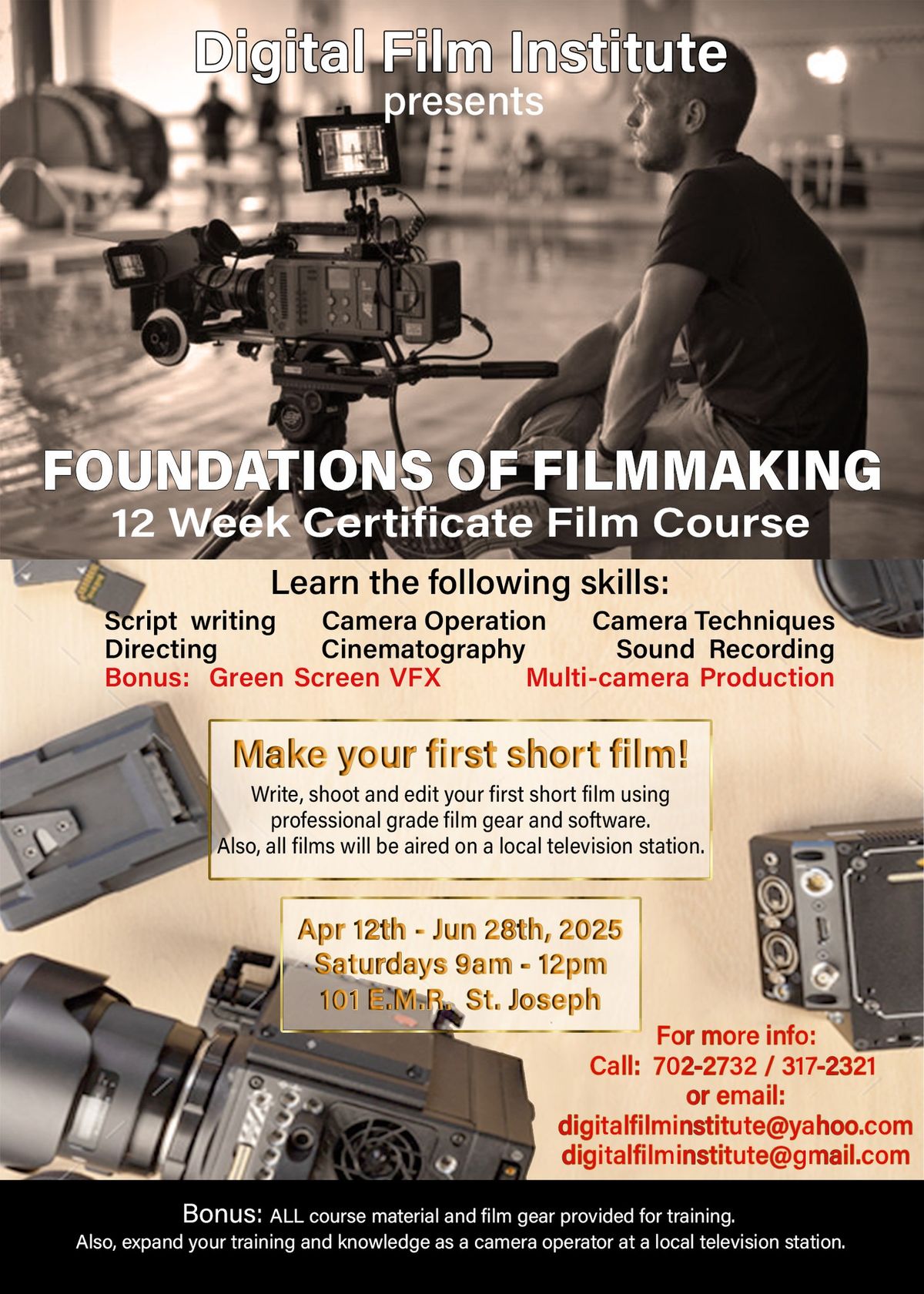 Hands-on Filmmaking Training