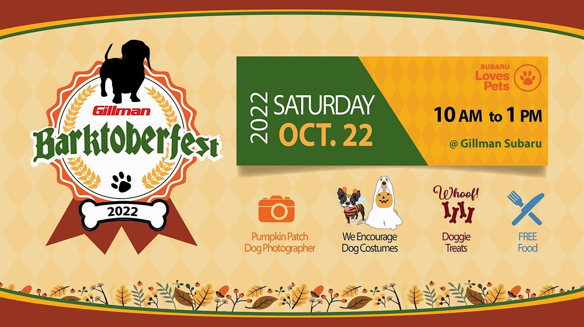 Gillman Subaru Barktoberfest