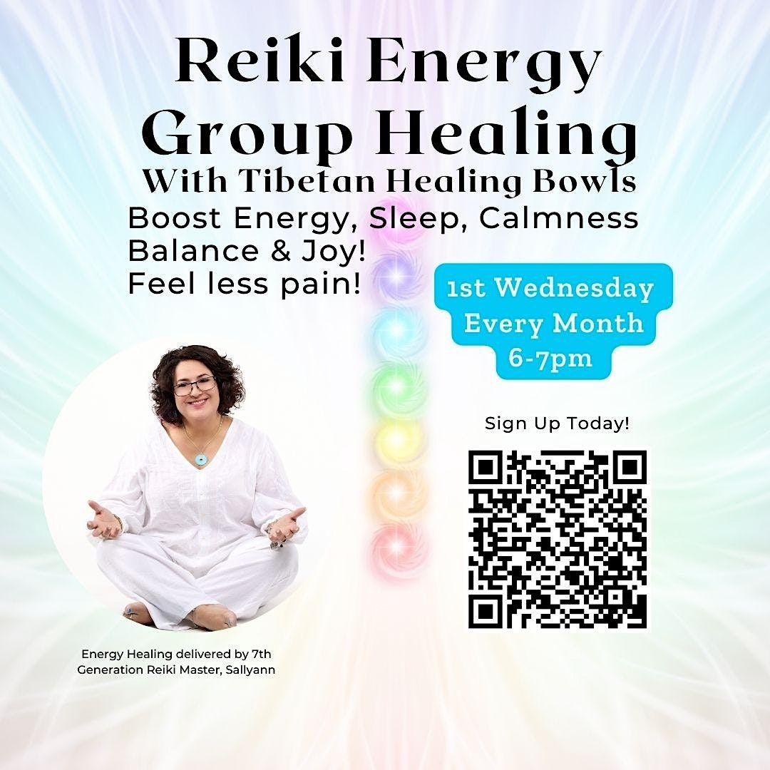 Reiki Group Healing Session with Tibetan Sound Healing