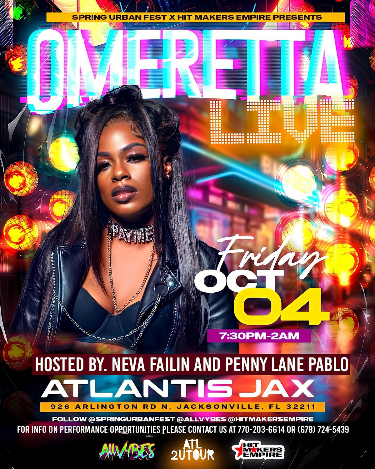 OMERETTA LIVE JACKSONVILLE