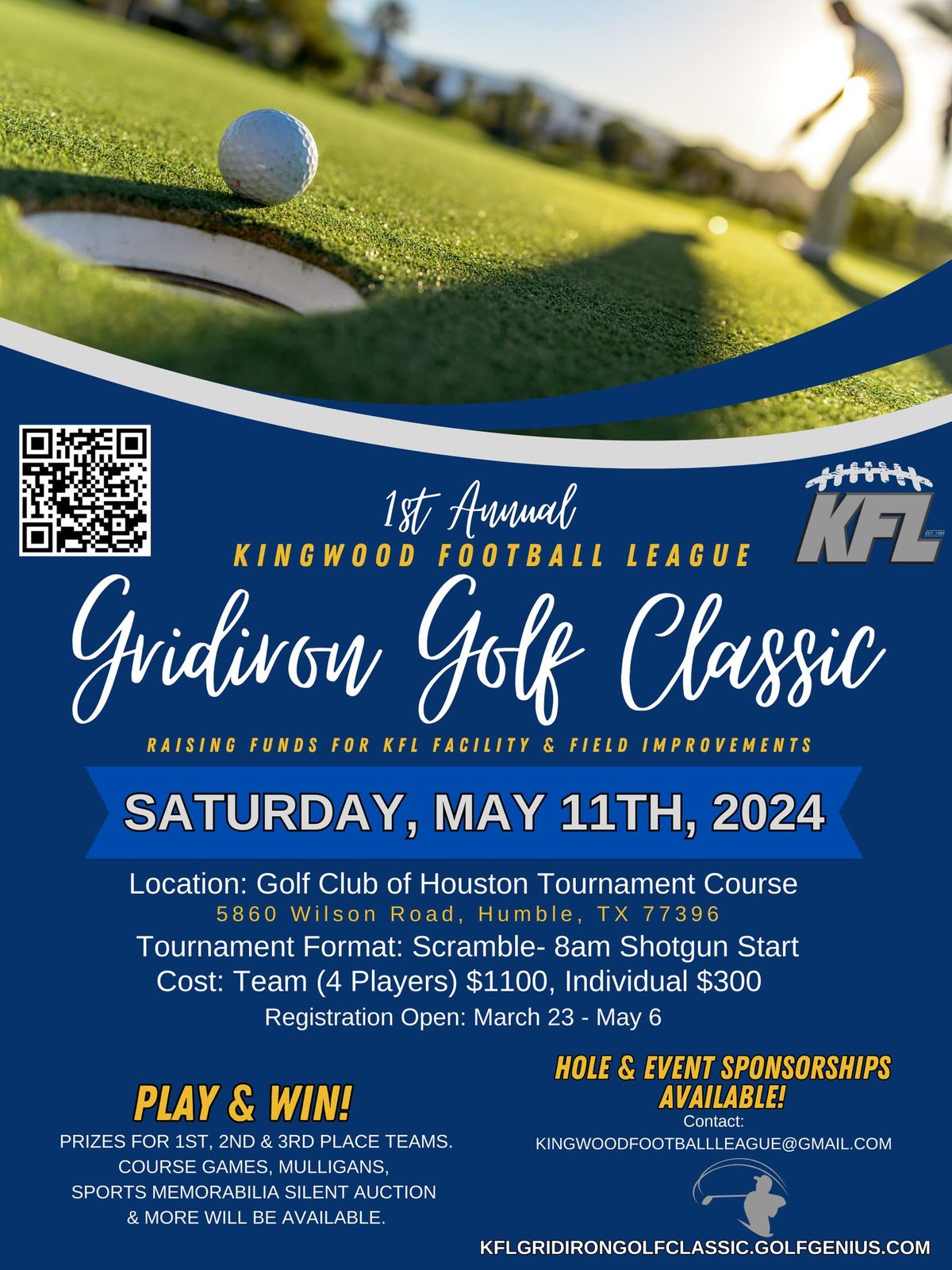 KFL First Annual Gridiron Golf Classic