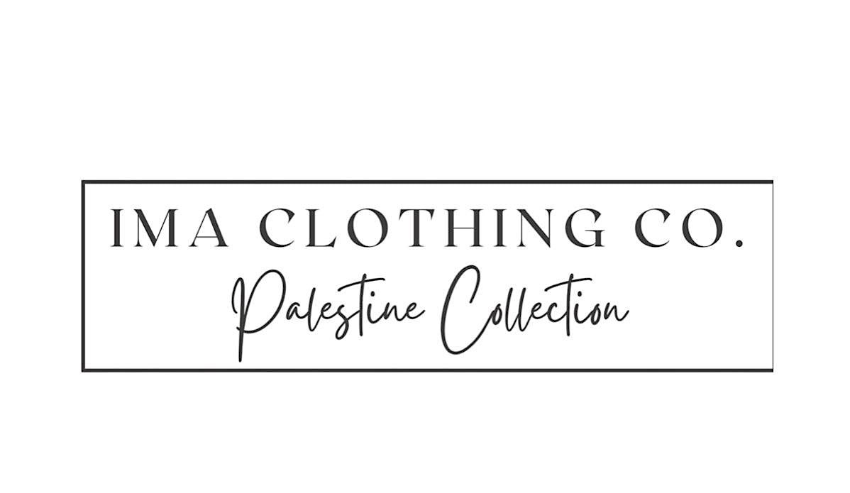 Ima clothing co launch event for Palestine