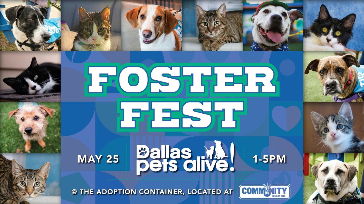 Foster Fest with Dallas Pets Alive