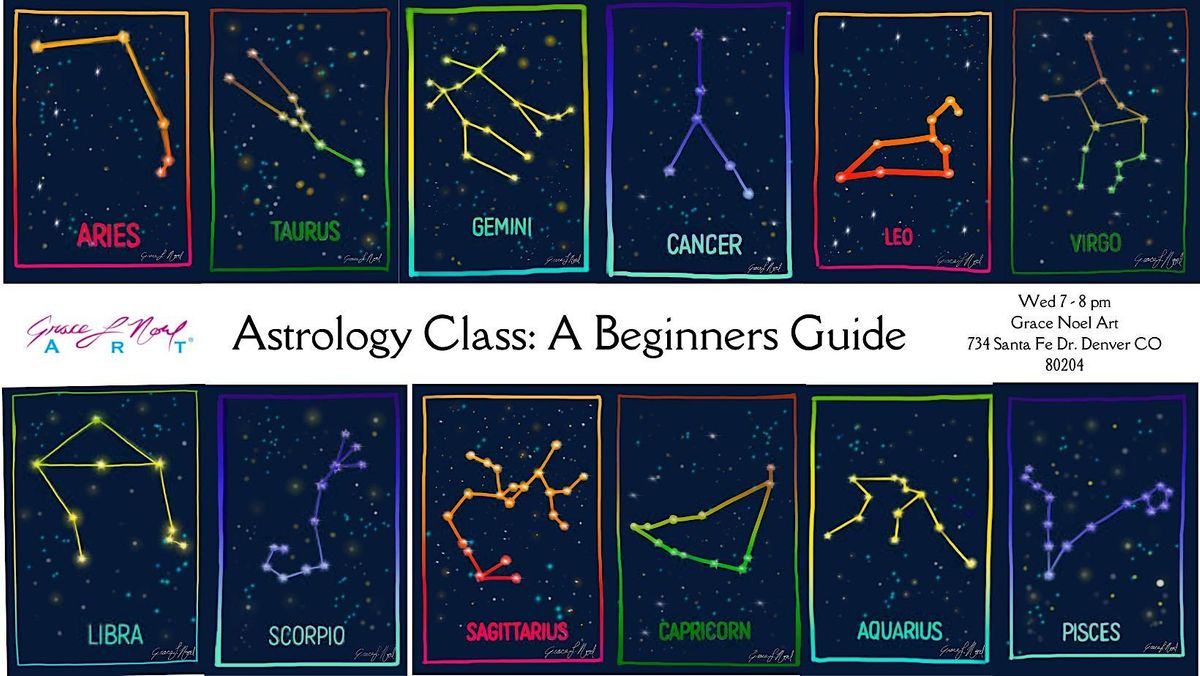 Astrology Class: A Beginners Guide | Grace Noel Art