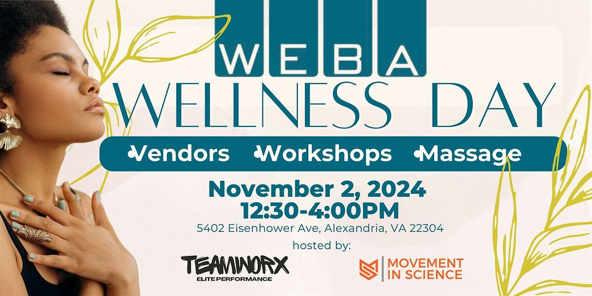 WEBA Community Wellness Day