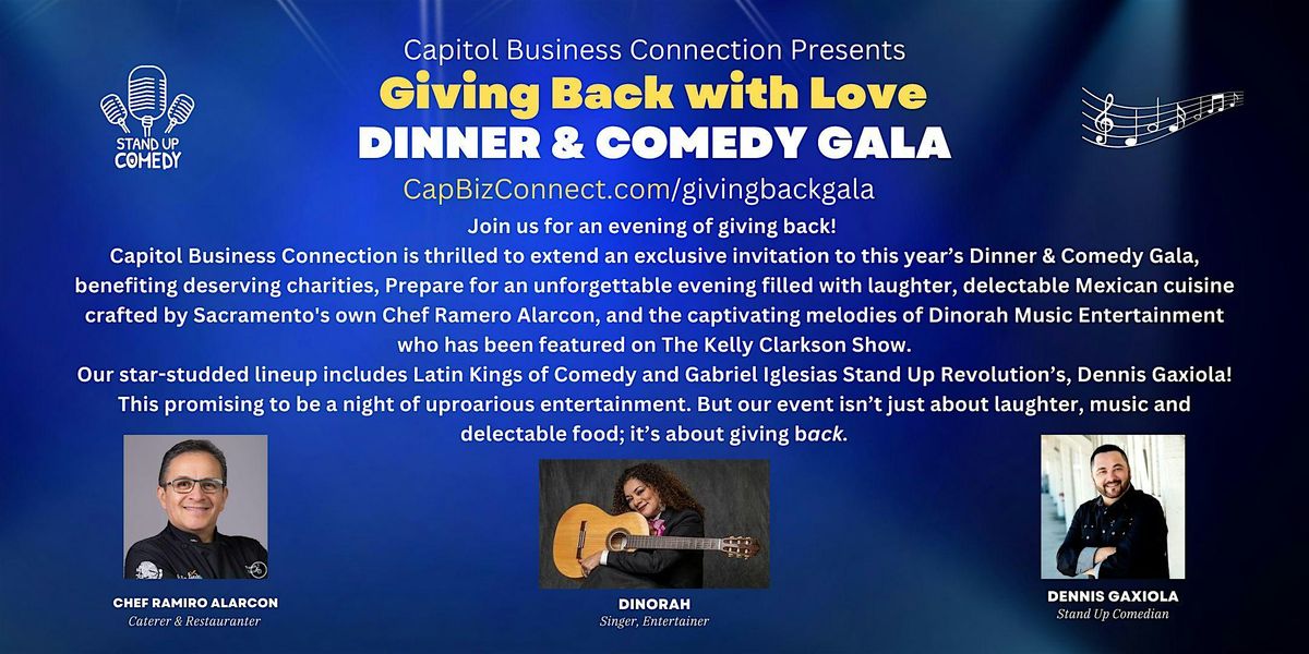 Giving Back with Love  Dinner and Comedy Gala (charity event)