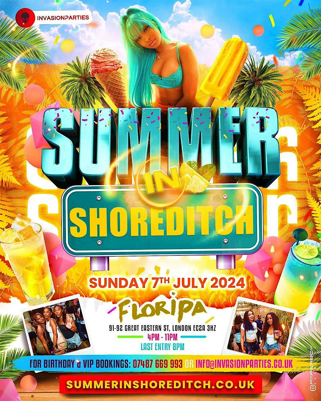 Summer In Shoreditch -  East London Day Party