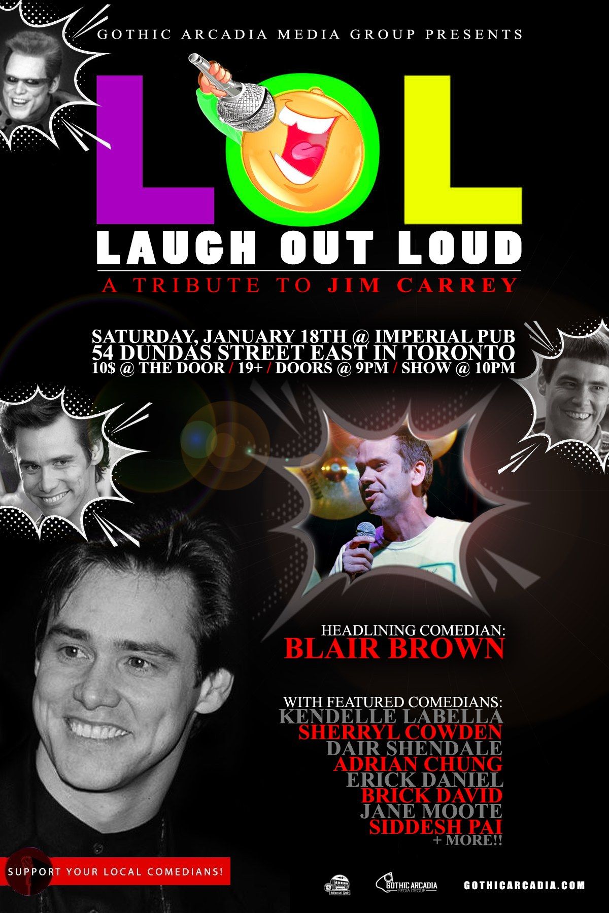 LAUGH OUT LOUD - A Tribute to Jim Carrey