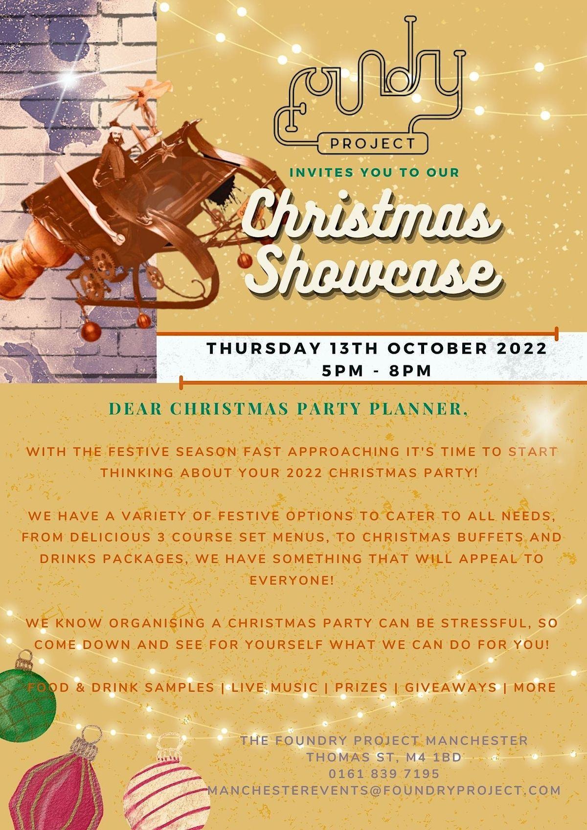 The Foundry Project Christmas Showcase