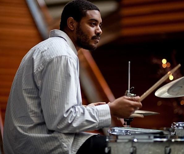 Jazz Bridge welcomes premier drummer Wayne Smith, Jr. to Fellowship Hall