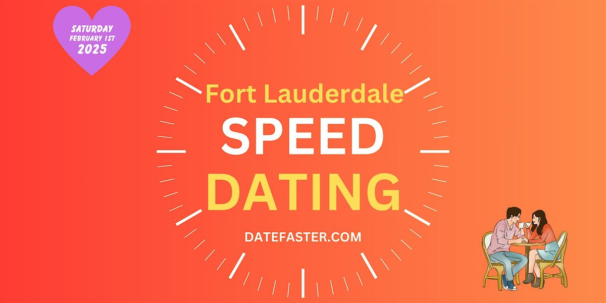 Speed Dating Fort Lauderdale Singles 24-39