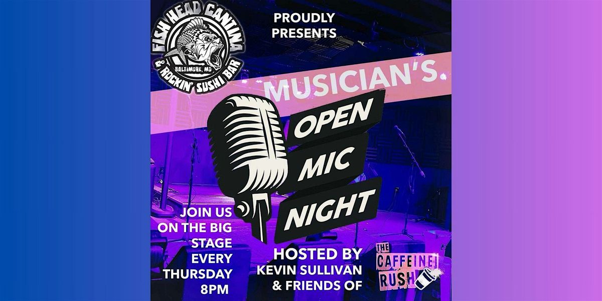 Acoustic Open Mic with Kevin Sullivan
