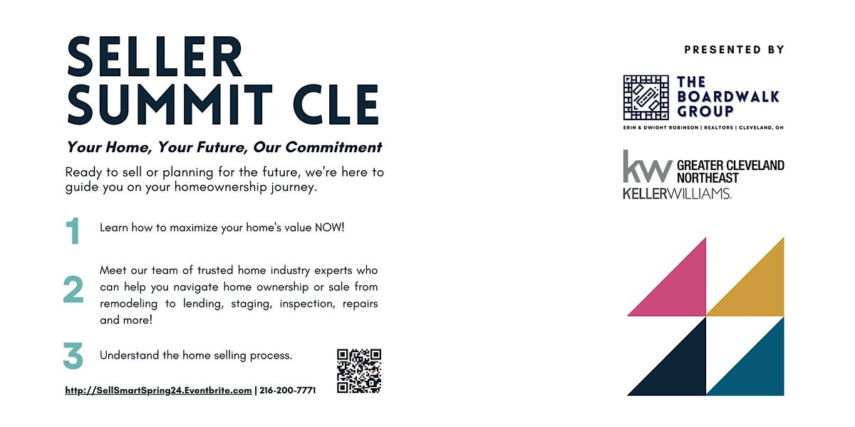 Seller Summit CLE: Cleveland's #1 Expo for Home Owners and Sellers!