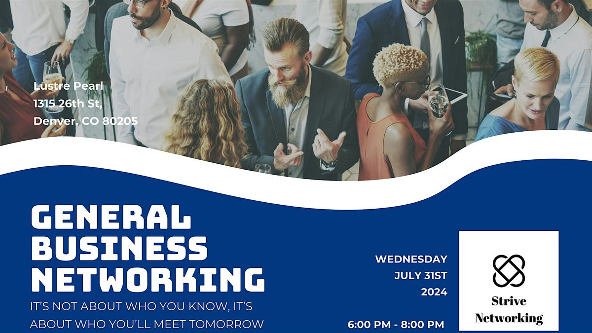 General Business Networking | Elevating Your Potential - Denver