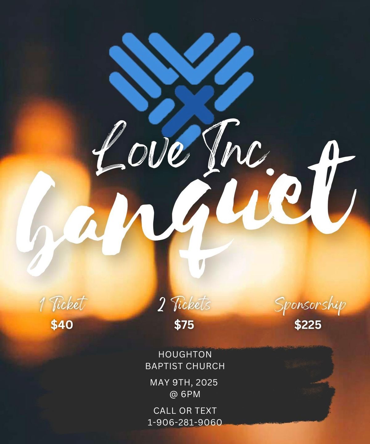 Experience, \u201cLOVE & LIGHT\u201d - Love INC Banquet Fundraiser 2025 