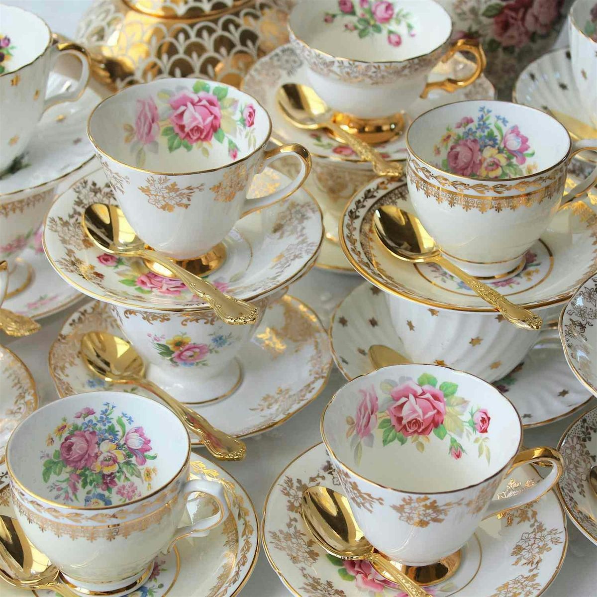 Pretty Young Girls: Tea Party Etiquette Class