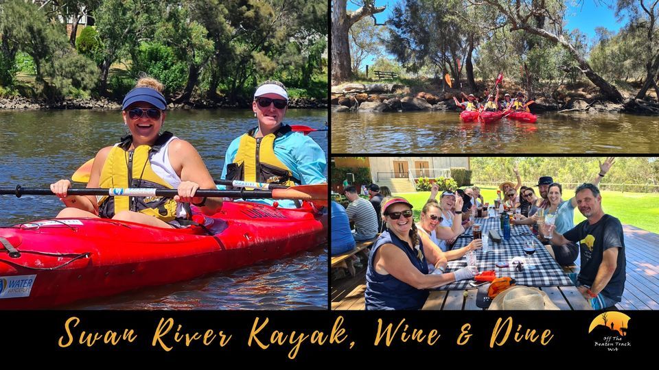 Swan River | Kayak, Wine & Dine Experience