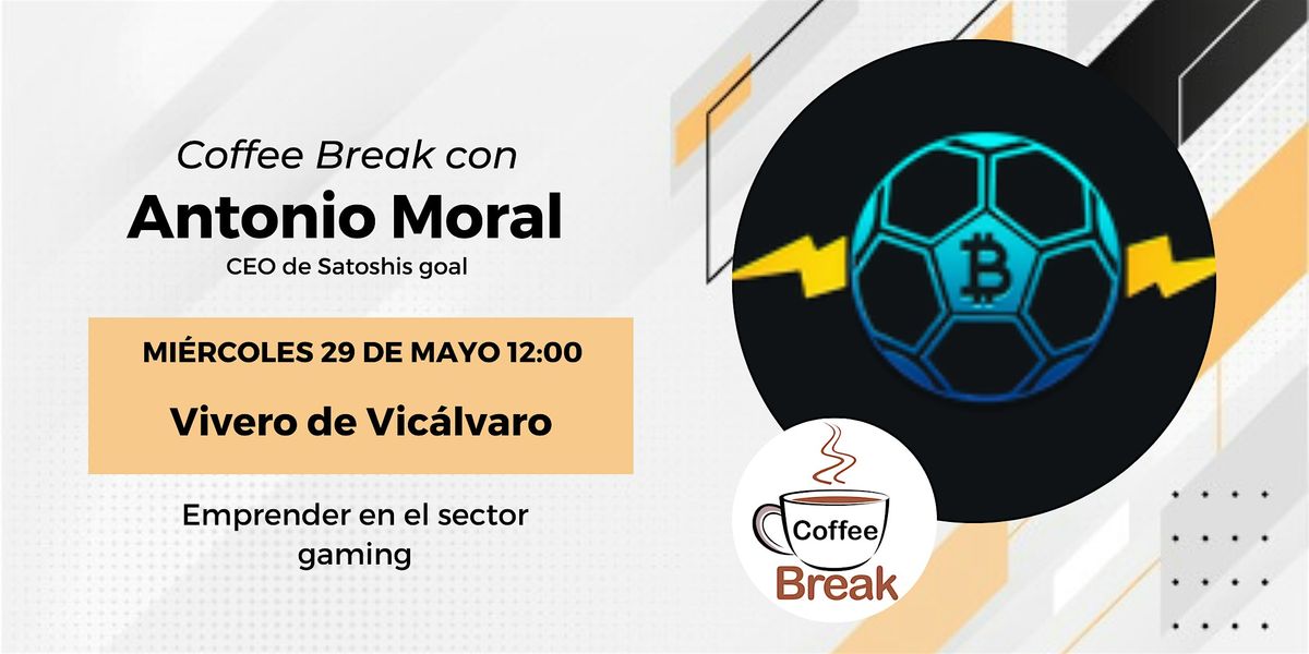 Coffee Break con Antonio Moral