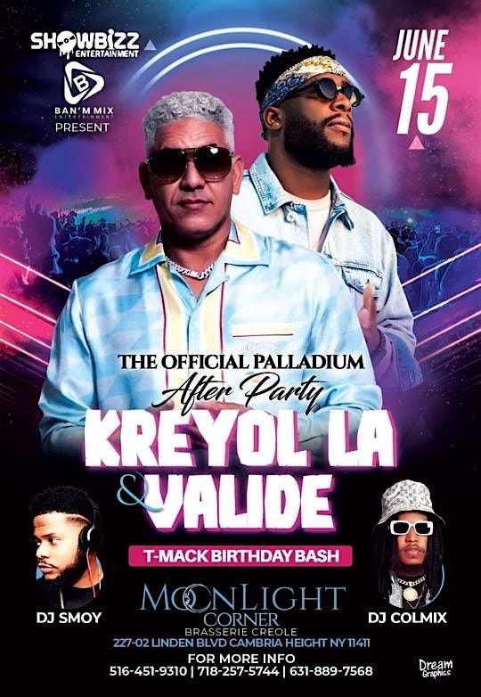 The official Palladium After Party With Kreyol La & Valid\u00e8
