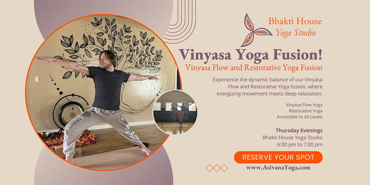 Thursday Evening Yoga - Vinyasa Fusion