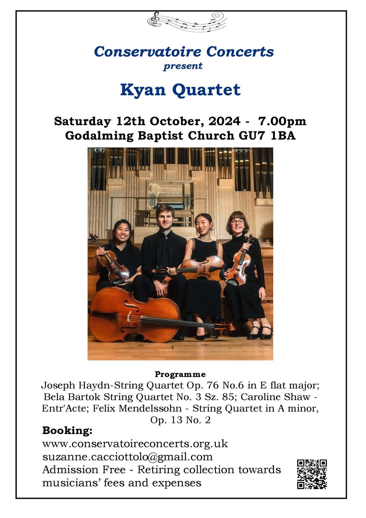 Classical Concert - Kyan Quartet