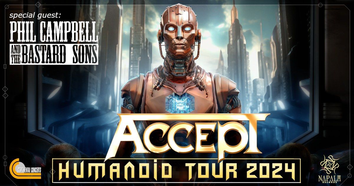 ACCEPT \u2022 Humanoid Tour 2024 | SiMM City, Wien