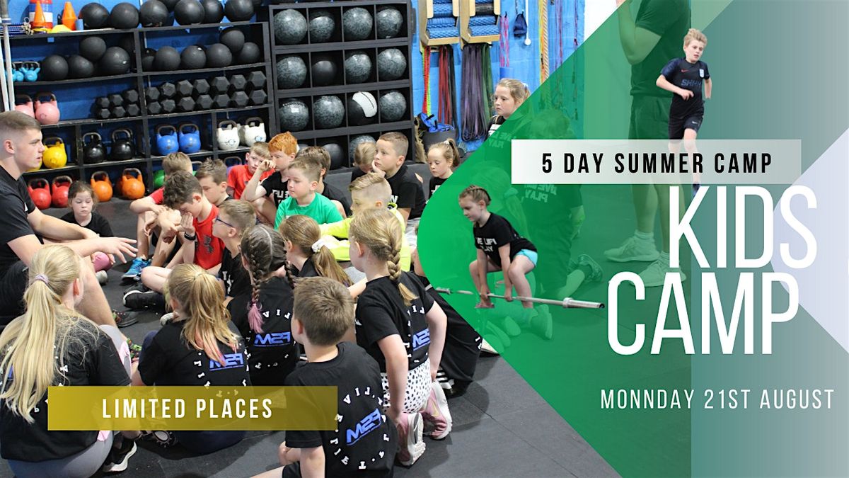 AUGUST KIDS FITNESS SUMMER CAMP