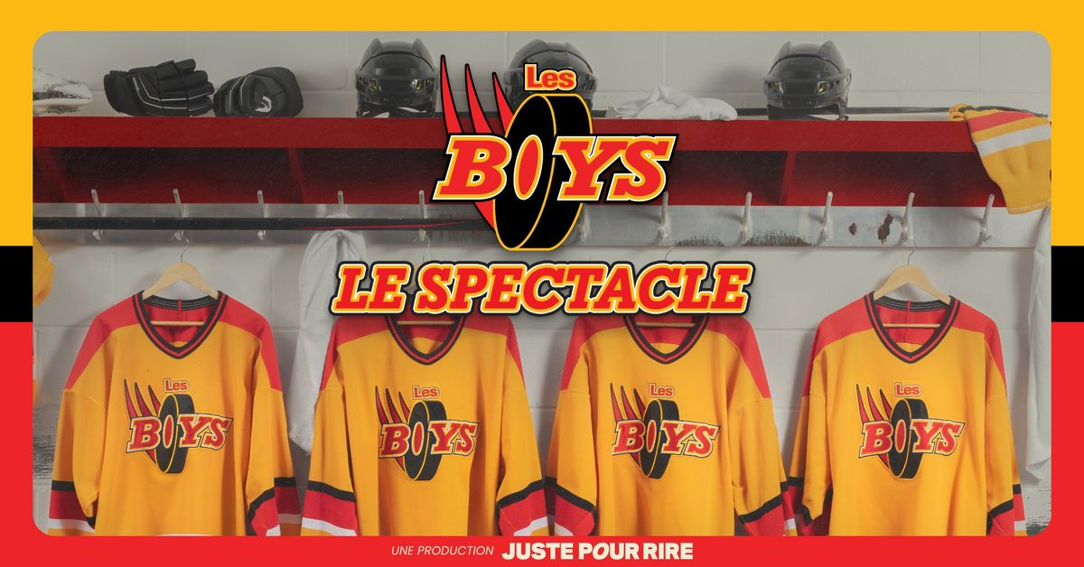 Spectacle Les Boys - Qu\u00e9bec