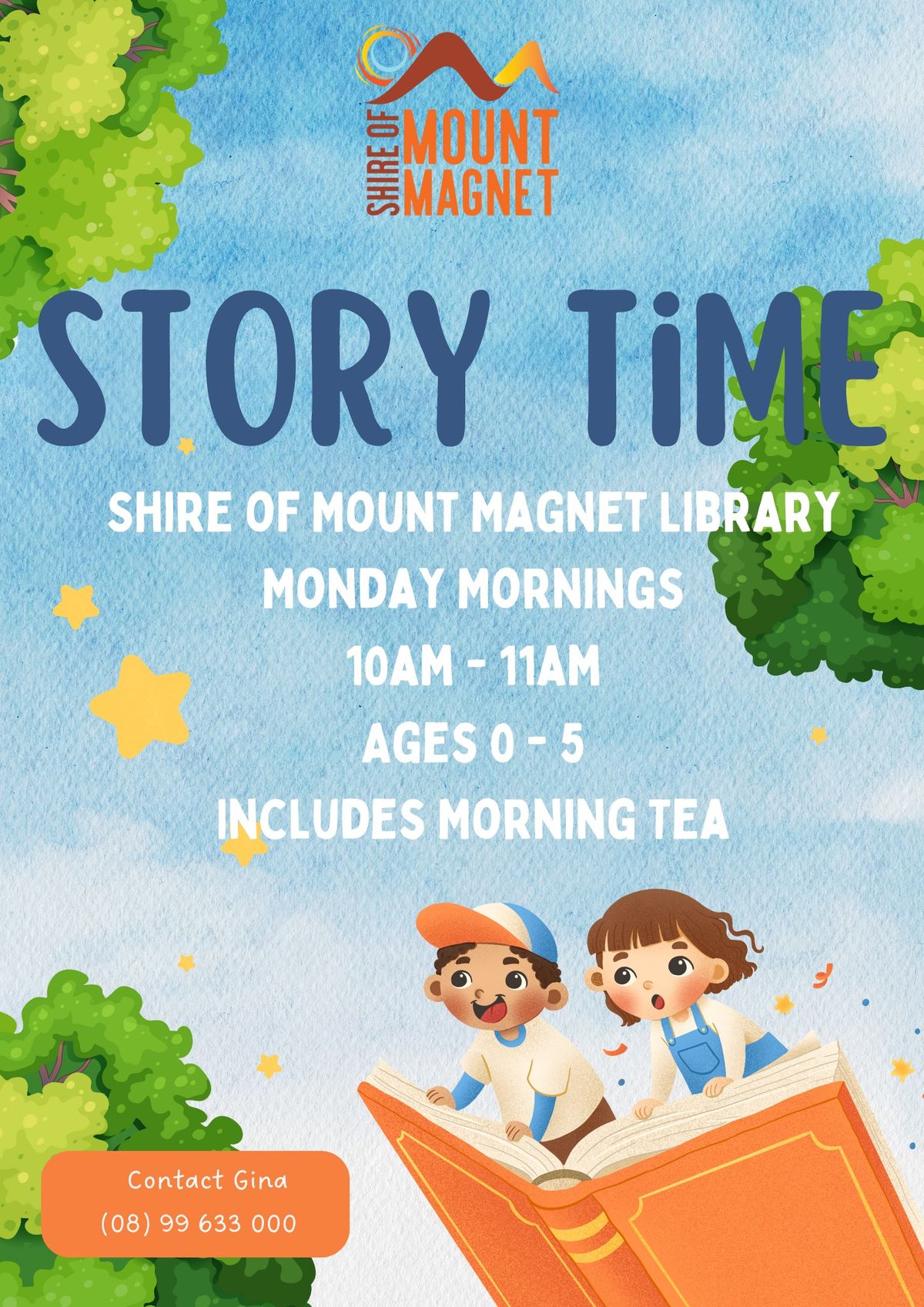 Story Time- Library Ages 0-5