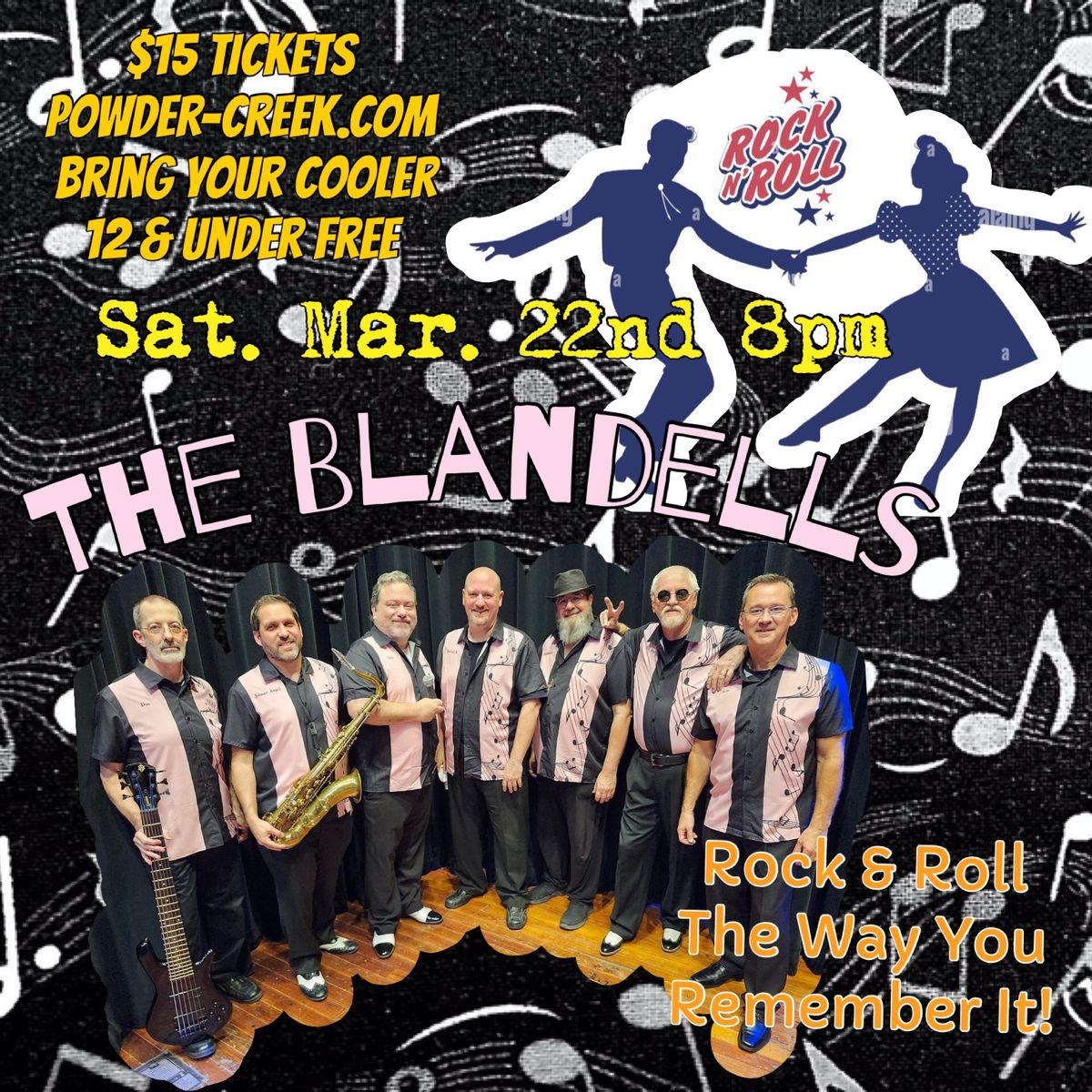  Get Groovin\u2019 with the Blandells\u201d Rock & Roll the way you Remember it. Bonham Texas. \ud83d\ude01