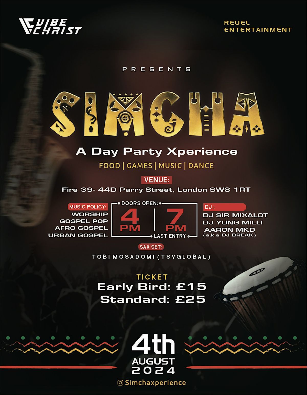 SIMCHA - A Day Party Xperience