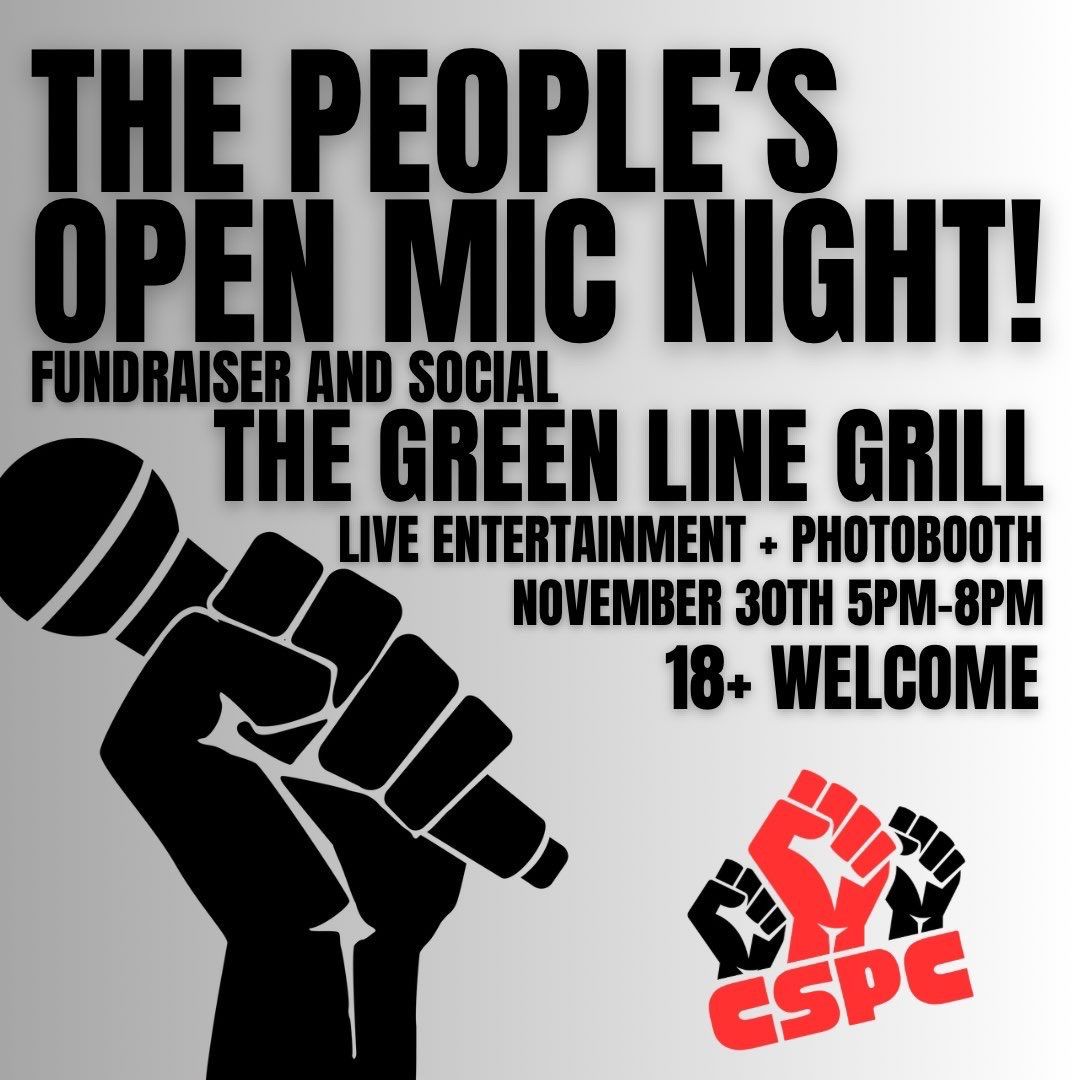 The People's Open Mic Night!