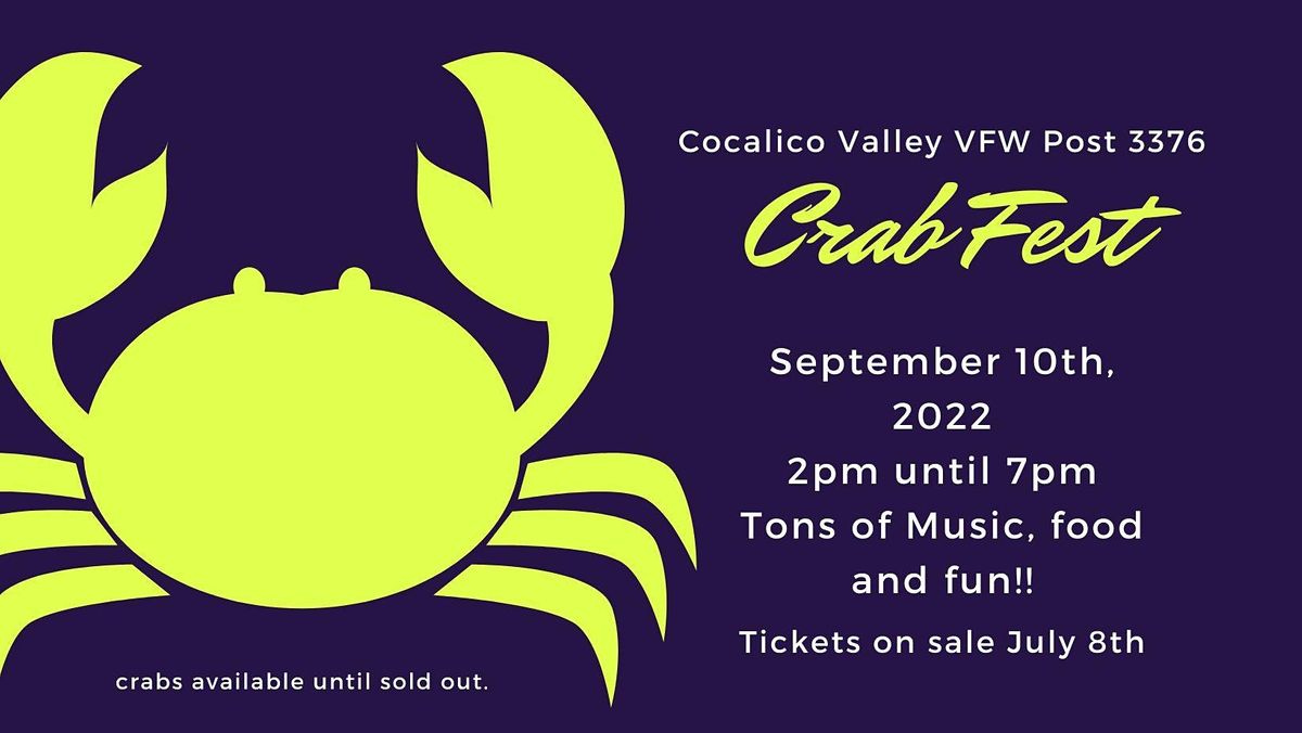 Ephrata VFW Post 3376 Crab Fest 2022, Cocalico Valley VFW Post 3376
